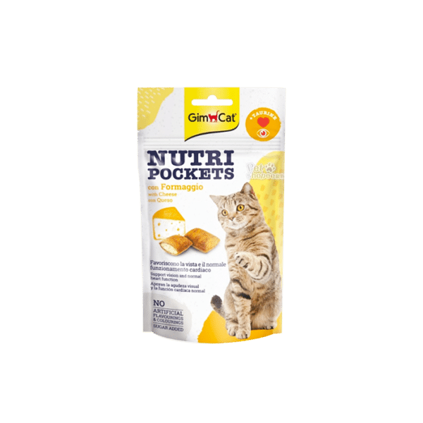 GIMCAT NUTRIPOCKETS WITH CHEESE
