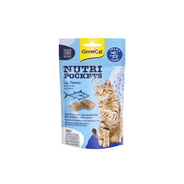 GIMCAT NUTRI POCKETS FISH WITH TUNA