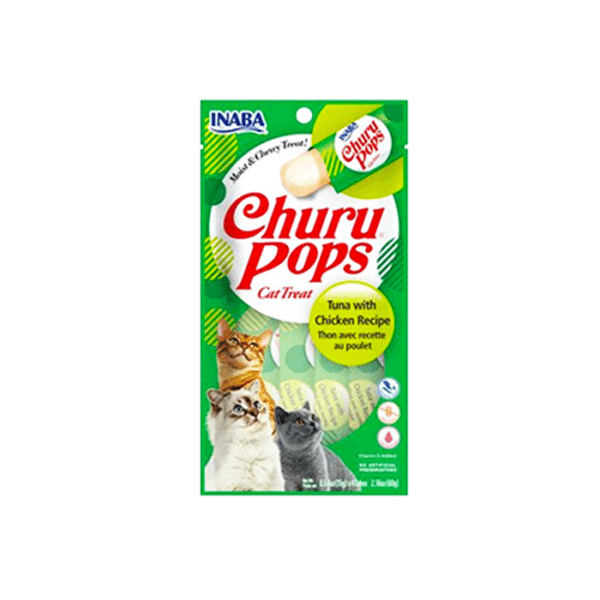 INABA CHURU POPS TREAT TUNA & CHICKEN