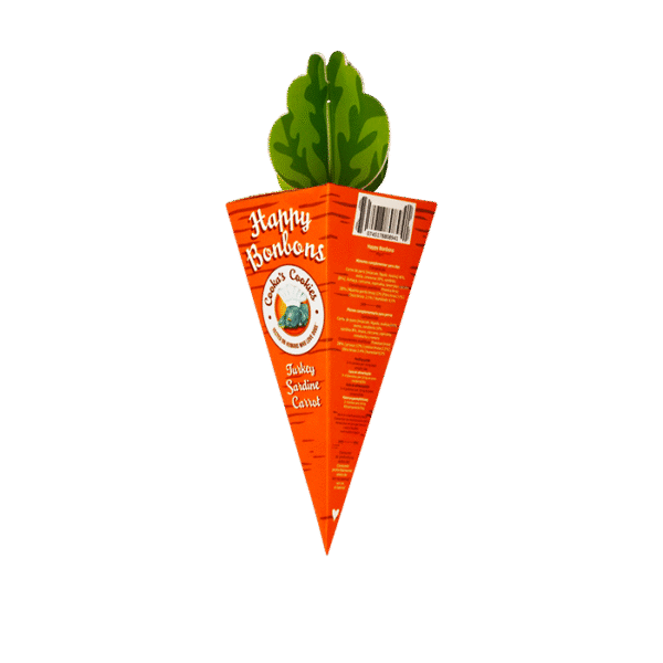 COOKAS COOKIES TURKEY SARDINE & CARROT 45G