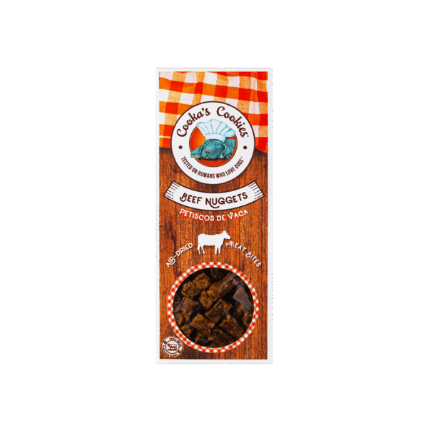 COOKAS COOKIES AIR DRIED BEEF NUGGETS 60G