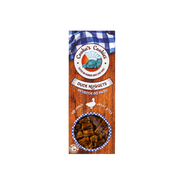 COOKAS COOKIES AIR DRIED DUCK NUGGETS 60G