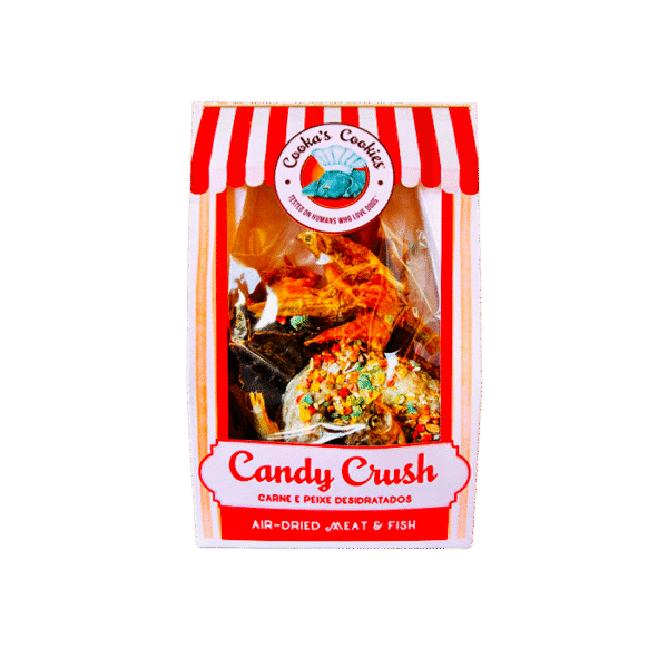 COOKAS COOKIES AIR DRIED CANDY CRUSH 190G