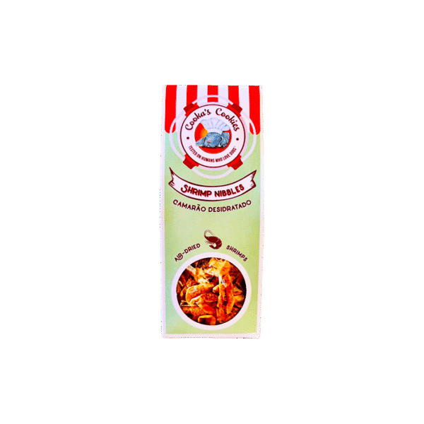 COOKAS COOKIES AIR DRIED SHRIMP NIBBLES 45G