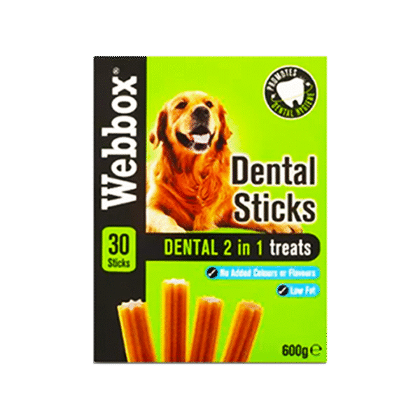 WEBBOX DENTAL STICKS 600G