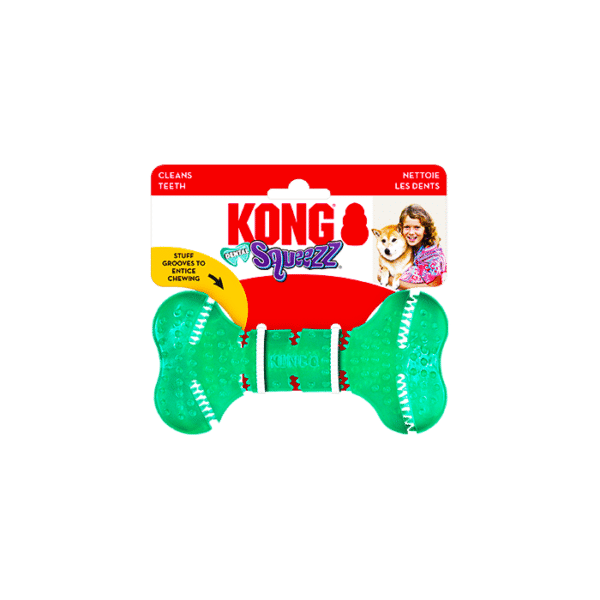 KONG SQUEEZZ DENTAL BONE