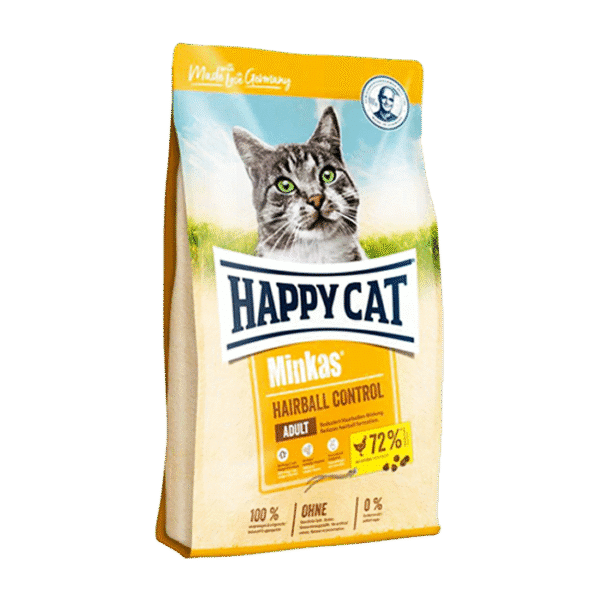 HAPPY CAT MINKAS HAIRBALL CONTROL POULTRY 10KG