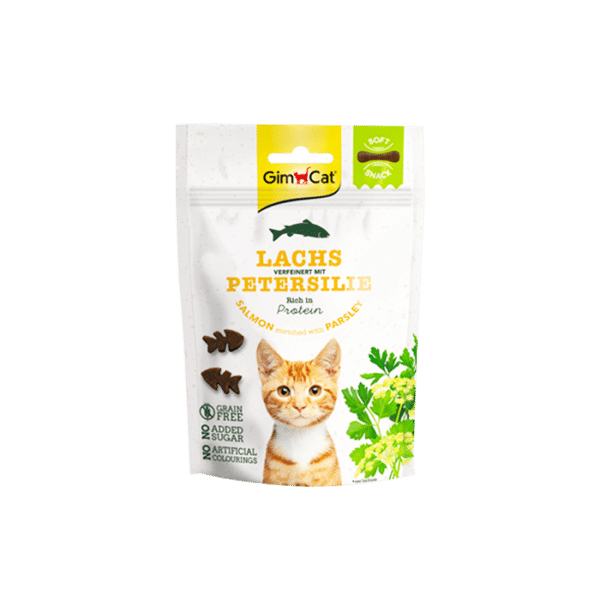 GIM CAT SOFT SNACK SALMON & PARSLEY