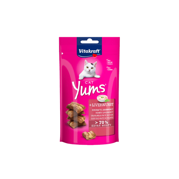VITAKRAFT CAT YUMS  LIVERWURST