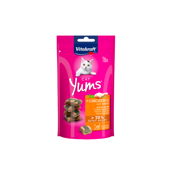 VITAKRAFT YUMS CHICKEN CAT GRASS