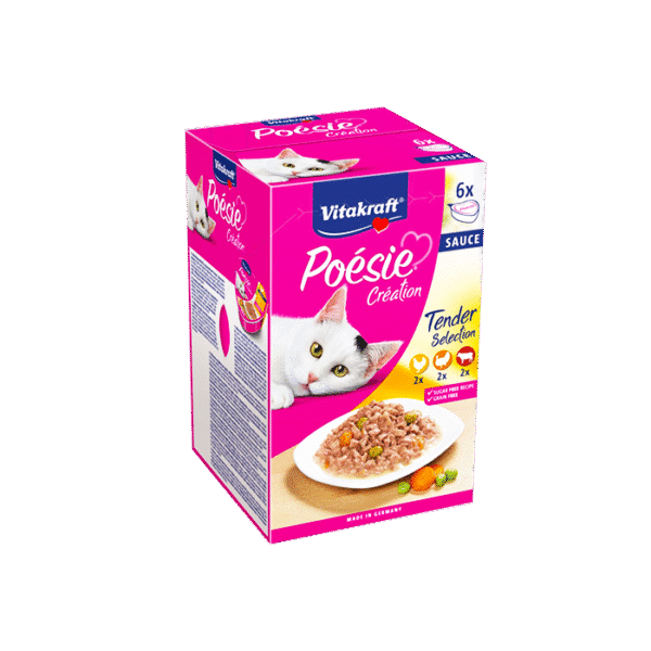 VITAKRAFT POESIE MULTIPACK CREATION 6*85G