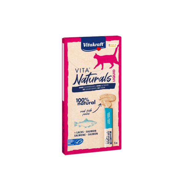 VITAKRAFT VITA NATURALS LIQUID SNACK SALMON