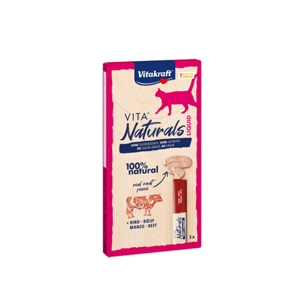 VITAKRAFT VITA NATURALS LIQUID SNACK BEEF
