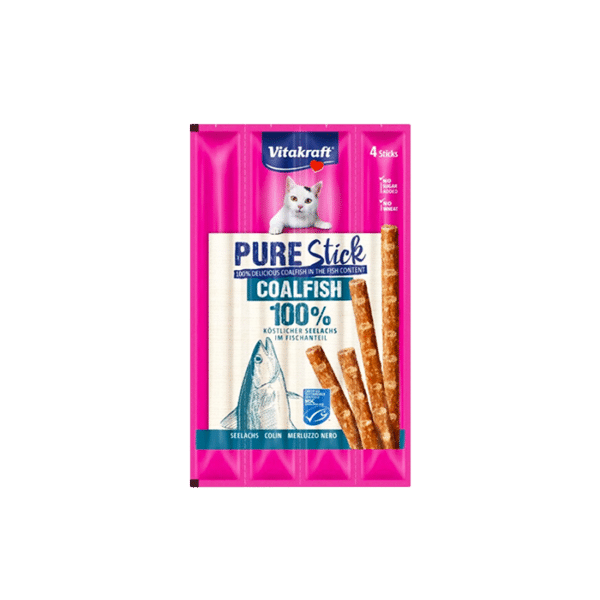 VITAKRAFT PURE STICK COALFISH