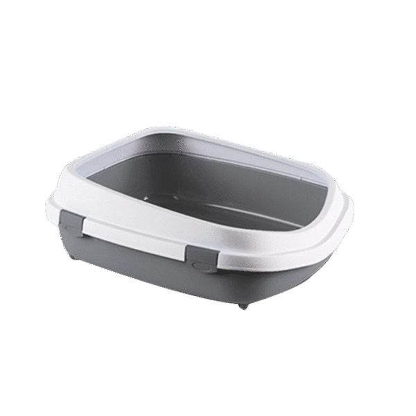 TRIXIE PRIMO XXL OPEN CAT LITTER TRAY DARK GREY
