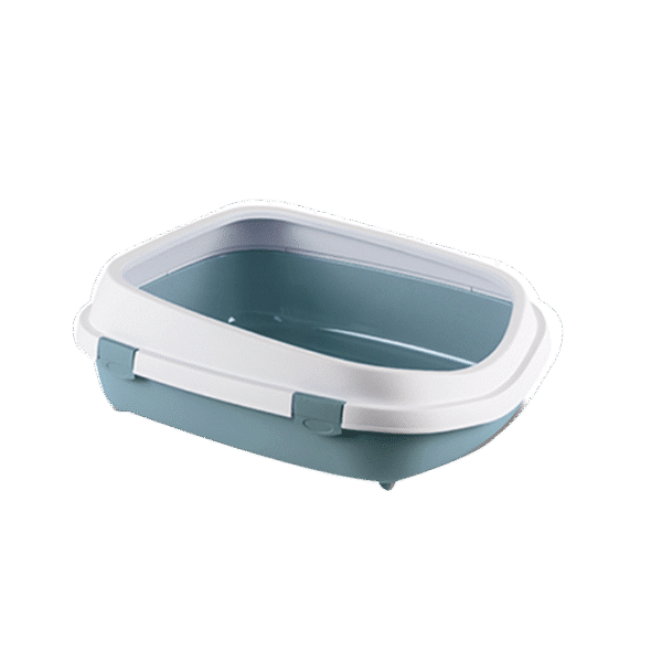 TRIXIE PRIMIO XXL CAT LITTER TRAY LIGHT BLUE