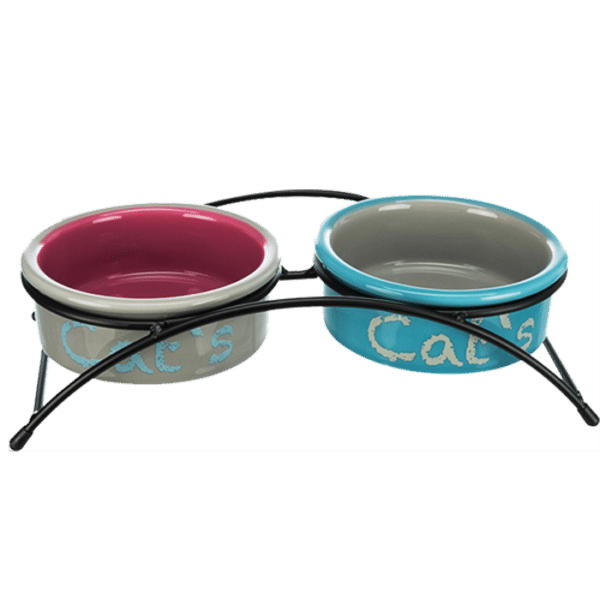TRIXIE DOUBLE CERAMIC BOWL