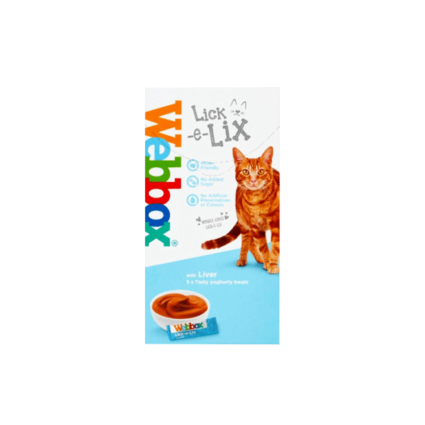 WEBBOX LICK-E-LIX CREAMY  WITH LIVER
