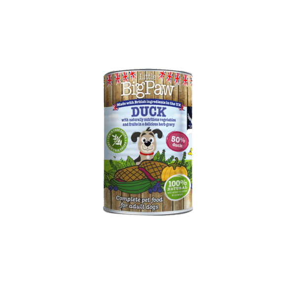 BIG PAW DOG WET FOOD DUCK & VEGETABLES 390G