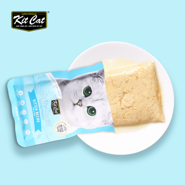 KIT CAT PETITE POUCH KITTEN RECIPE TUNA IN ASPIC 70G - Image 2