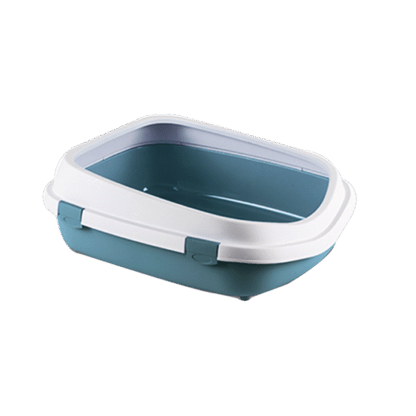 STEFANPLAST QUEEN OPEN CAT TOILET STONE GREY