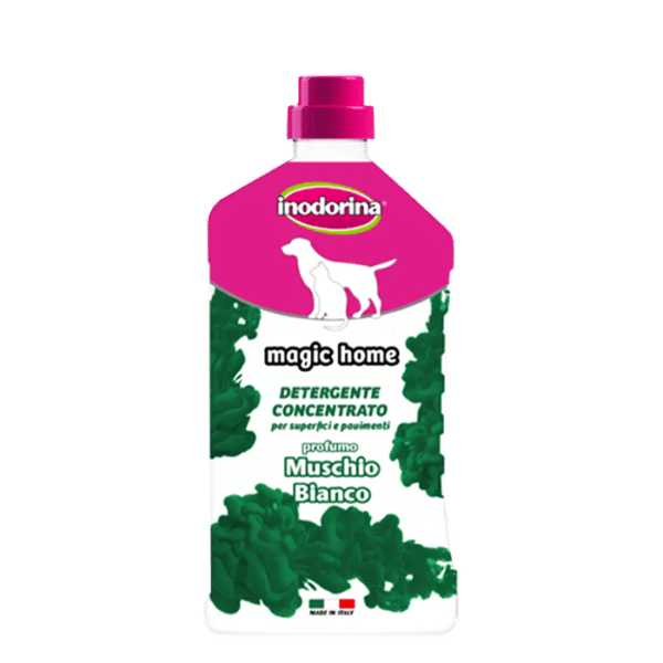 INODORINA CONCENTRATED DETERGENT MAGIC HOME MUSCHIO BIANCO FRAGRANCE 1 LITER