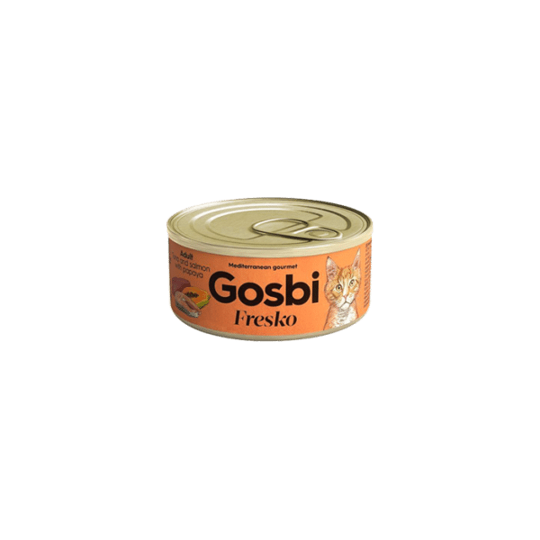 GOSBI FRESKO ADULT TUNA, SALMON & PAPAYA 70G