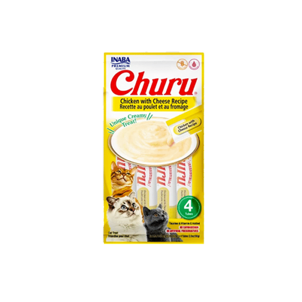 INABA CHURU CREAMY TREAT CHICKEN & CHEESE