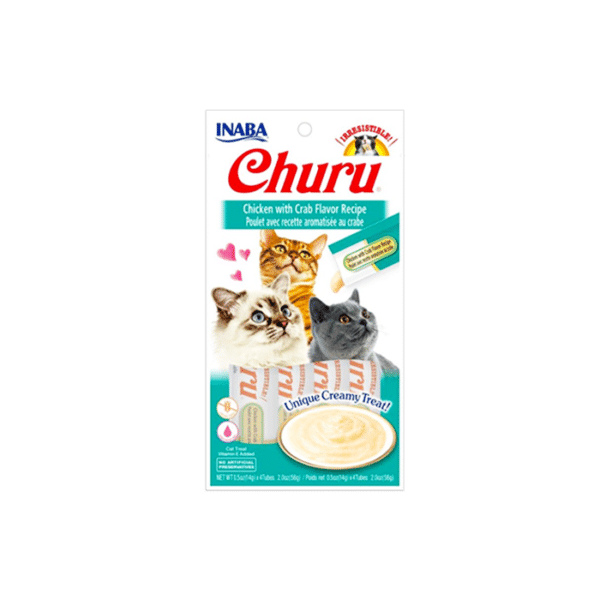 INABA CHURU CREAMY TREAT CHICKEN & CRAB