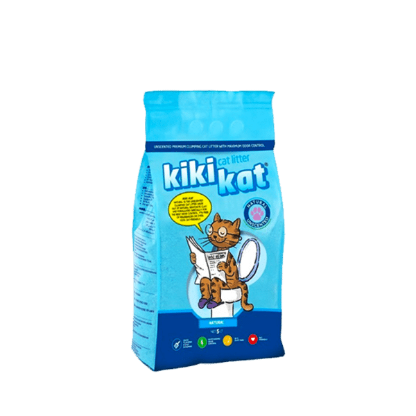 KIKI KAT NATURAL UNSCENTED LITTER 5 L
