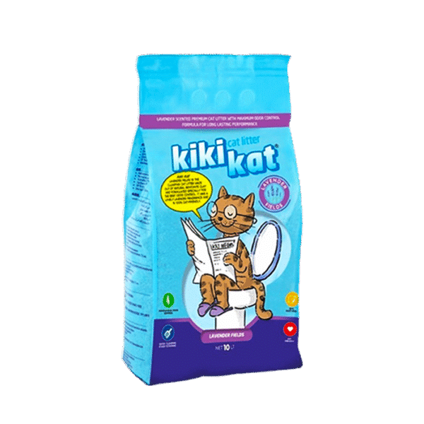 KIKI KAT CAT LITTER LAVENDER LITTER 10 L