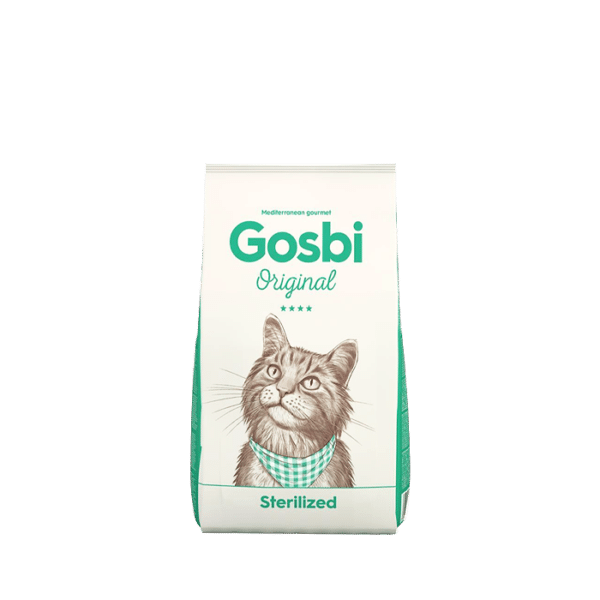 GOSBI ORIGINAL STERILIZED CHICKEN SALMON & TUNA 1KG