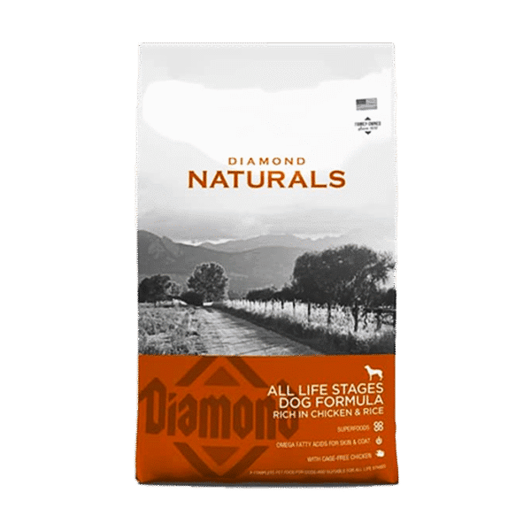 DIAMAND NATURALS ALL BREED CHICKEN & RICE 15KG