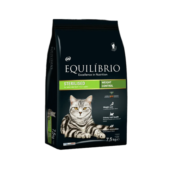 EQUILIBRIO STERILISED WEIGHT CONTROL CHICKEN 7.5KG