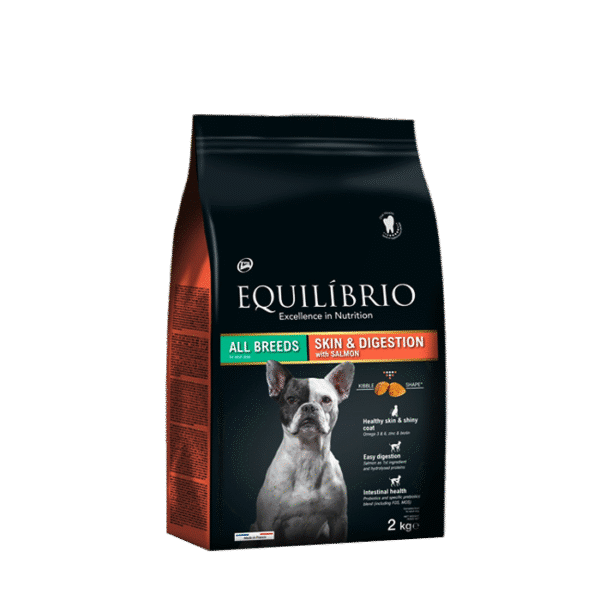 EQUILIBRIO ALL BREED SKIN & DIGESTION SALMON 2KG