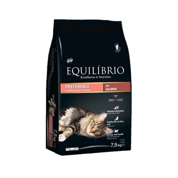 EQUILIBRIO ADULT PREFERENCE SALMON 7.5KG