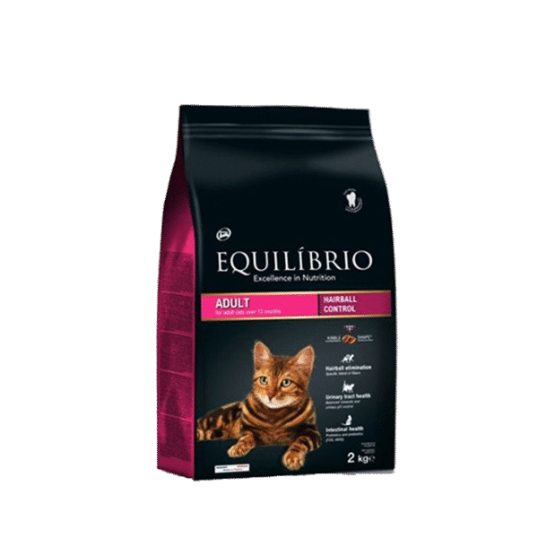 EQUILIBRIO ADULT HAIRBALL CONTROL CHICKEN 2KG