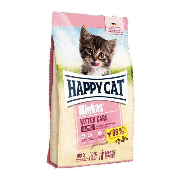 HAPPY CAT MINKAS KITTEN CARE POULTRY 10KG