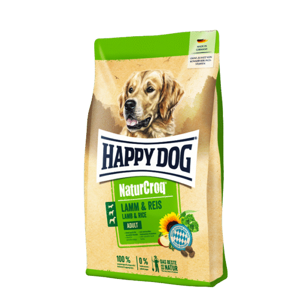 HAPPY DOG NATURCROQ LAMB & RICE 4KG