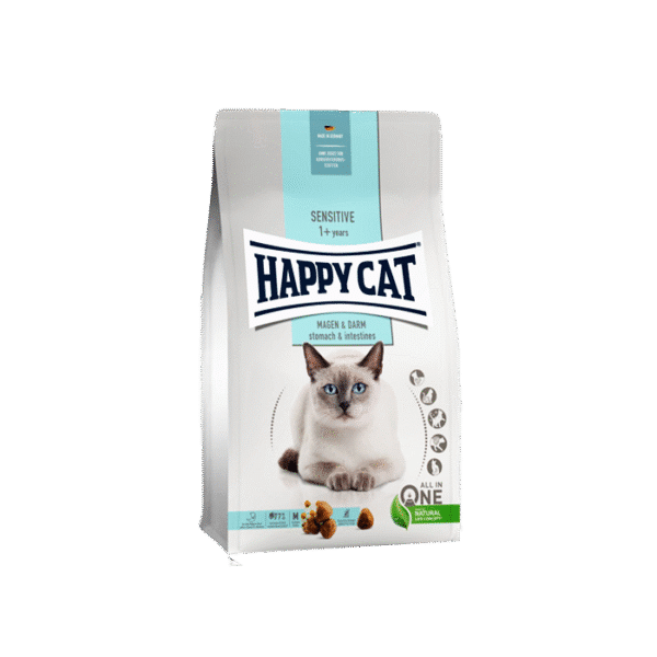 HAPPY CAT SENSITIVE STOMACH & INTESTINE DUCK & RICE 1.3KG
