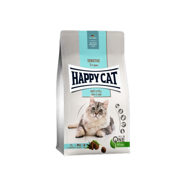 HAPPY CAT SENSITIVE SKIN & COAT SALMON 1.3KG