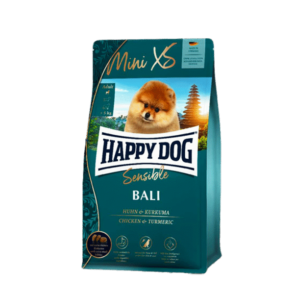 HAPPY DOG XS SENSIBLE CHICKEN & TURMERIC 1.5KG