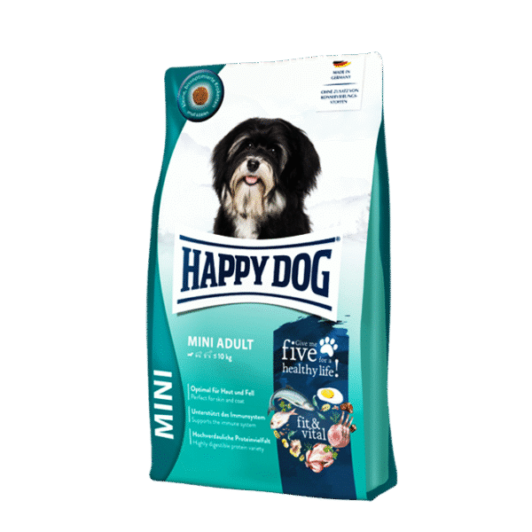 HAPPY DOG MINI- FIT &VITAL FOR SKIN & COAT 4KG