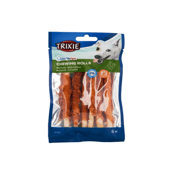TRIXIE CHEWING ROLLS CHICKEN 6*70G