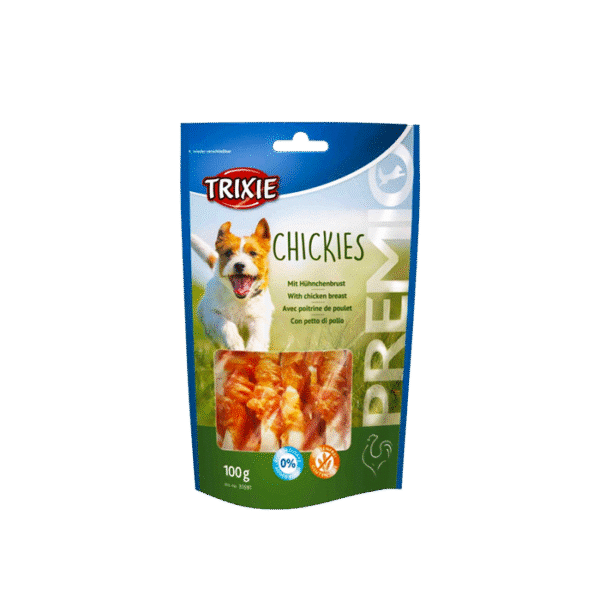 TRIXIE PREMIO CHEW CHICKIES CALCIUM 100GR