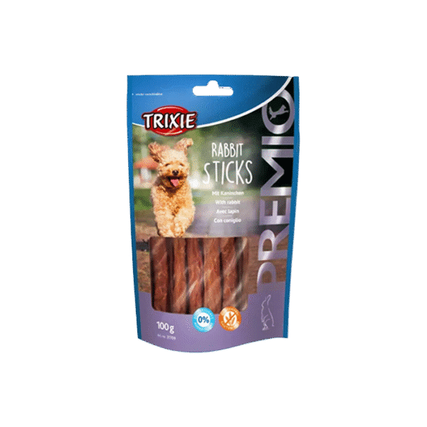 TRIXIE PREMIO CHEW STICKS RABBIT 100G