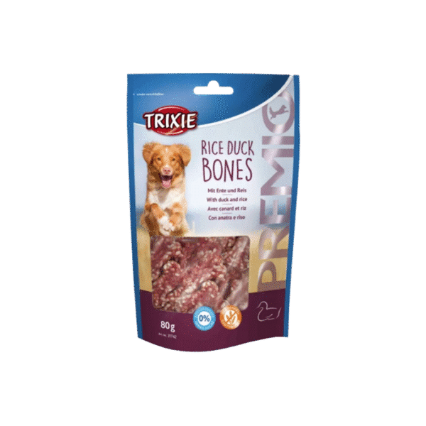 TRIXIE PREMIO CHEW BALLS RICE DUCK 80G