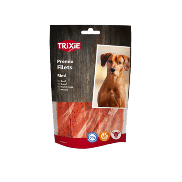 TRIXIE PREMIO CHEW FILETS BEEF 80G
