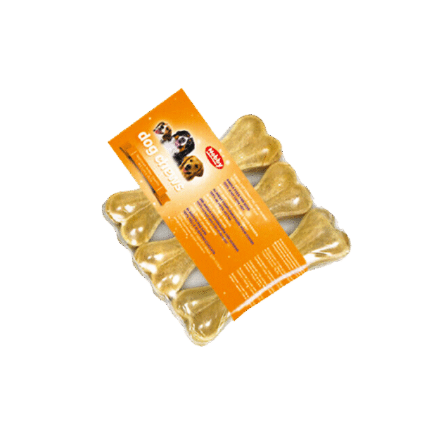 NOBBY RAWHIDE PRESSED BONES 3*60G