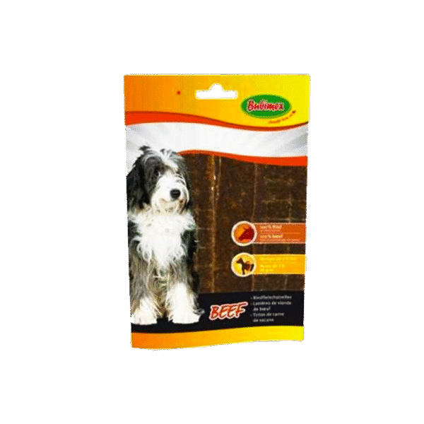BUBIMEX CHEW STRIPS BEEF 60G